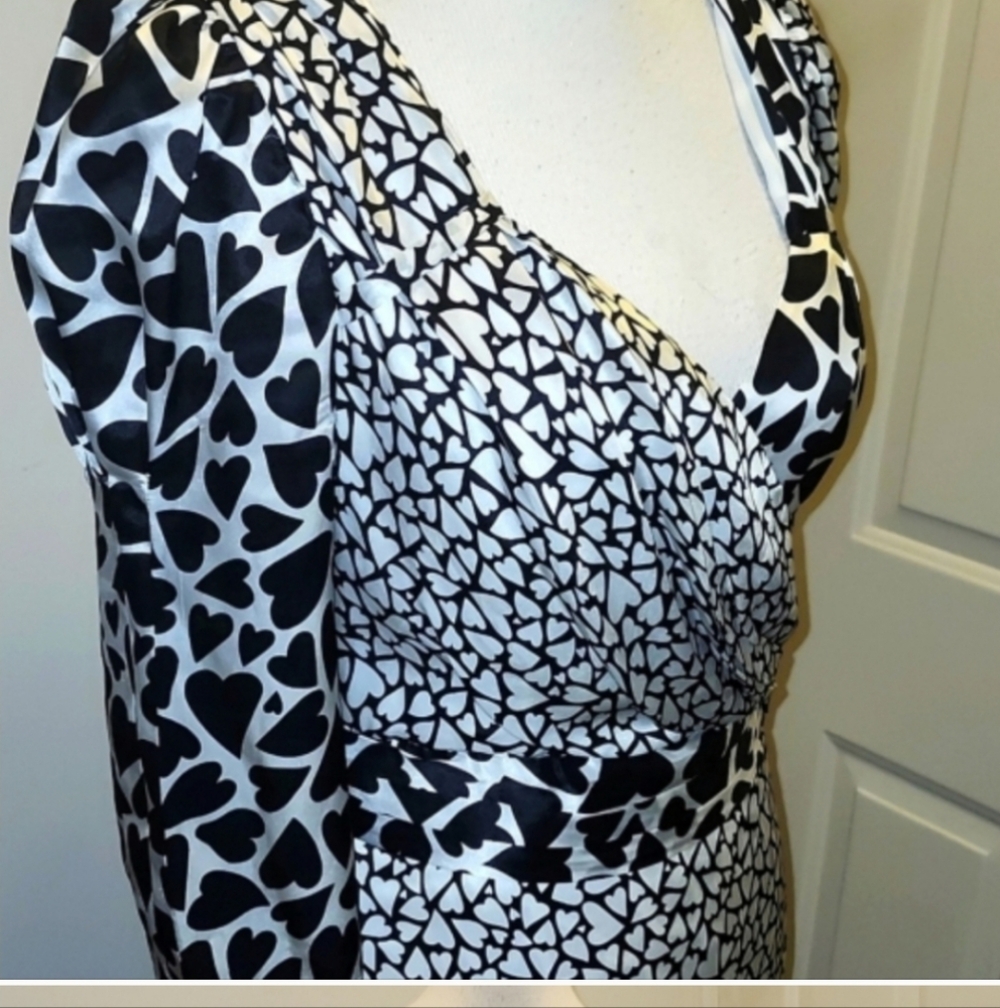 OLIVIA RUBIN Black and White Mini Dress - Picture 3 of 8